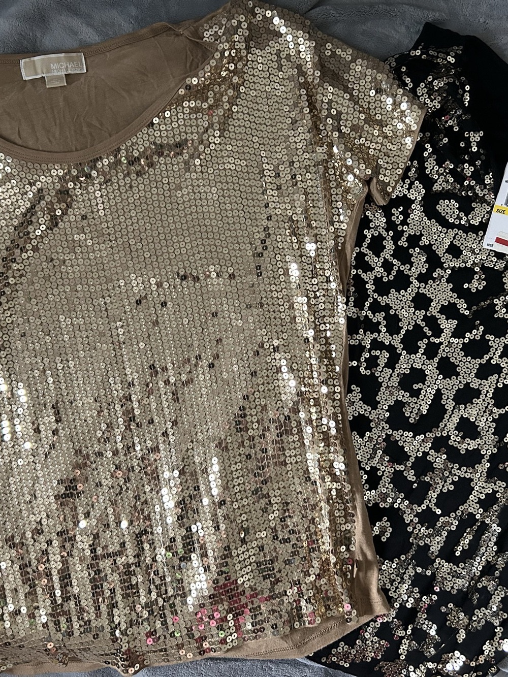 2 for 1 Michael Kors Gold Tops